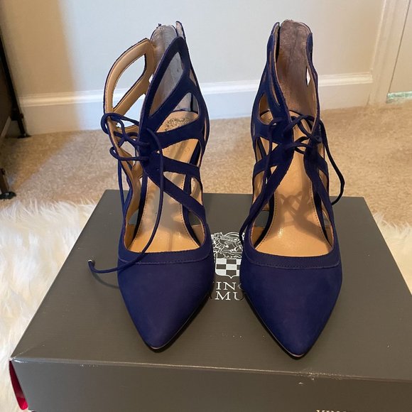 Lace Up Heels - Picture 1 of 2
